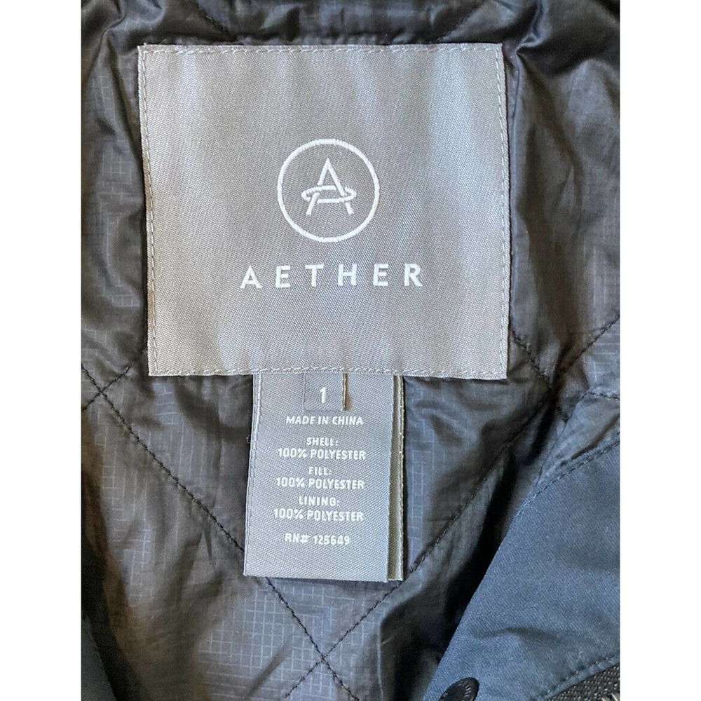 Aether Half Zip/Snap Hooded Pullover Jacket Size 1 - image 3